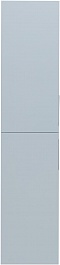 Aquanet Шкаф пенал Алвита New 35 подвесной серый – фотография-5
